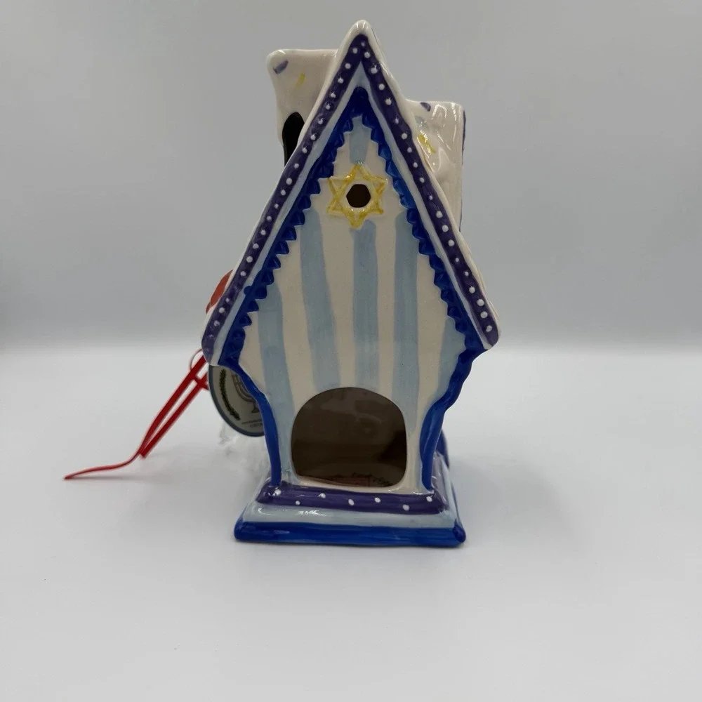 Blue Sky Clayworks Heather Goldminc Happy Hanukkah Bubbe's Bakery House 2021‎
